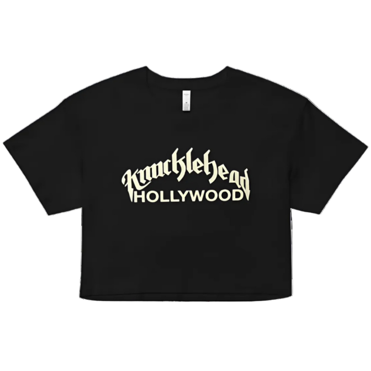 Knucklehead Logo Crop Tee